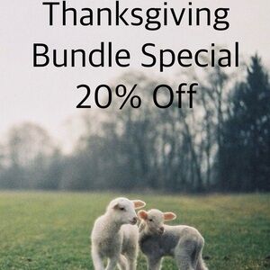 Last Day to save on your bundle! Thanksgiving Special!